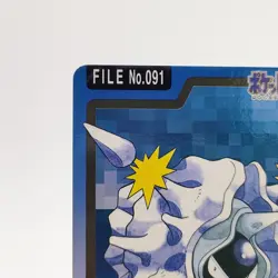 Pokemon Cards Bandai Carddass Cloyster File No.091 1997 Poor Japanese N595 - Image 2