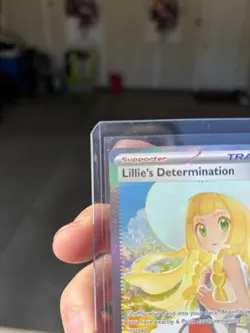 Lillie’s Determination SIR 184/132 Secret Rare Pokemon Card (Mega Evolution) - Image 3