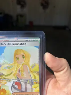 Lillie’s Determination SIR 184/132 Secret Rare Pokemon Card (Mega Evolution) - Image 4