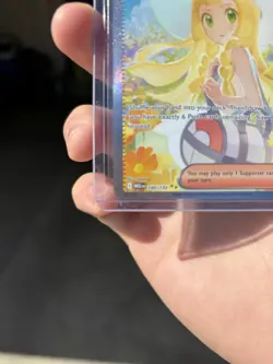 Lillie’s Determination SIR 184/132 Secret Rare Pokemon Card (Mega Evolution) - Image 5