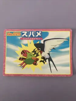 Taillow Pokemon Advanced generation Card Japan Pocket Monsters Natu - Image 1