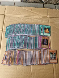 Old School Yugioh Mixed Bundle Vintage 1996 Mixed 450 Cards 2002 2010 Collection - Image 2