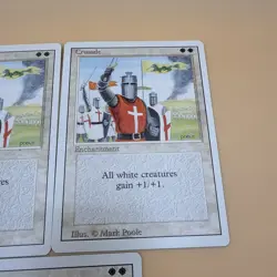 Lot Of 5 Cards. Magic the Gathering: Revised Crus@de - Image 2