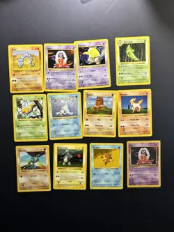 Pokemon TCG Lot Of Mixed Vintage Cards Base Set 1st Edition 30 cards - Image 1