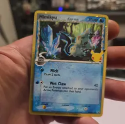 Mimikyu 25th Anniversary Swsh136 BlackStar Promo celebrations pokemon card - Image 3