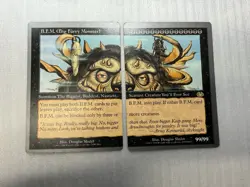 B.F.M. (Big Furry Monster) (29) Unglued Regular - BOTH CARDS - MTG - Image 1