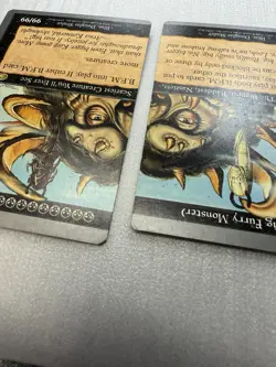 B.F.M. (Big Furry Monster) (29) Unglued Regular - BOTH CARDS - MTG - Image 5