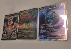 Pokemon Card Lot Charizard Ex 223 Venusaur Ex 198 Blastoise Ex 200 - Image 1