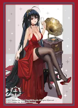 Taihou ~ Forbidden Fruit ~ Azur Lane Card Sleeves ~ Bushiroad [MTG size] - Image 1