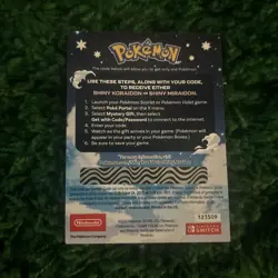 Brand NEW Shiny Koraidon & Miraidon Pokemon Scarlet Violet Code Card - Gamestop - Image 2