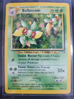 Bellossom 3/111 Holo - Neo Genesis Set - Pokemon Card - Excellent Condition - Image 1