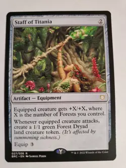 Staff of Titania Commander: the Brothers' War Regular - Image 1