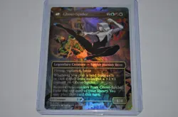 MTG magic SPIDERMAN spm FOIL GWEN STACY GHOST SPIDER #202 MYTHIC - Image 2