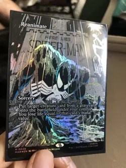 Reanimate - 0020 - M - Borderless - Foil - Marvel's Spider-Man - MTG - Near Mint - Image 3