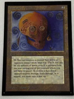 Illusionary Mask [Collectors’ Edition] Creased Magic MTG - Image 1