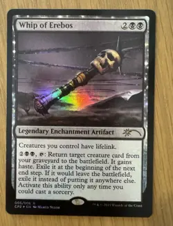 MTG Whip Of Erebos Unique and Miscellaneous Promos Foil NM - Image 1