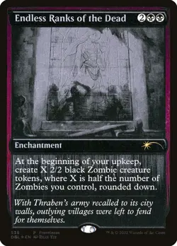 1x Endless Ranks of the Dead - NM MTG Foil - Innistrad: Double Feature - Image 1