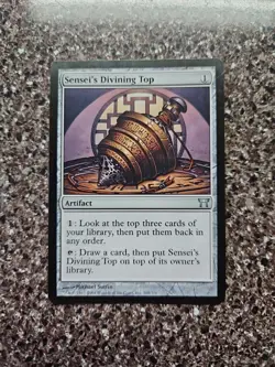 MTG Uncommon Sensei's Divining Top - Image 1