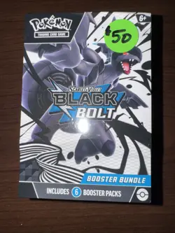 Pokemon TCG Black Bolt, And White Flare Booster Bundles Factory Sealed ￼ - Image 1