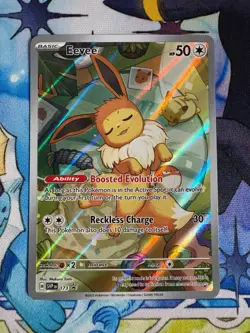 2025 Pokemon Prismatic Evolutions Eevee Black star Promo #173 - Image 1