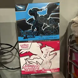 Pokemon Center Black Bolt and White Flare ETB Pokemon TCG - Factory Sealed - Image 1