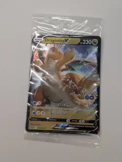 *SEALED* Pokemon GO Dragonite V SWSH235 & Dragonite VStar SWSH236 Promo Pack - Image 1