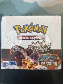 Pokemon TCG Obsidian Flames Booster Box Factory-Sealed - Image 1