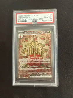 PSA 10 Hydrapple EX 167/142 Special Illustration Rare Pokemon TCG Stellar Crown - Image 1