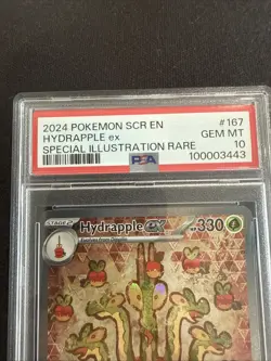 PSA 10 Hydrapple EX 167/142 Special Illustration Rare Pokemon TCG Stellar Crown - Image 3