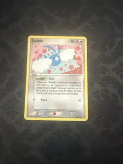 2006 Nintendo Pokemon EX Deoxys 79/107 Swablu - Image 1
