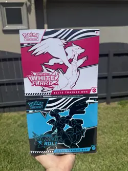 *SEALED/NEW* Pokemon Black Bolt and White Flare Elite Trainer Box ETB / Set of 2 - Image 1