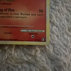 Pokemon TCG Rapidash 8/102 HeartGold & SoulSilver Triumphant Holo Rare LP - Image 4