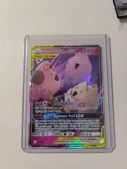 Pokemon TCG Tag Team Alternative Art Togepi Cleffa Igglybuff GX - Image 1