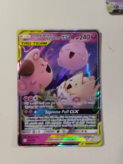 Pokemon TCG Tag Team Alternative Art Togepi Cleffa Igglybuff GX - Image 2
