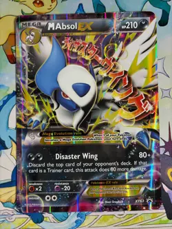 2015 Pokemon Mabsol EX Black Star Promo XY63 (JUMBO) - Image 1