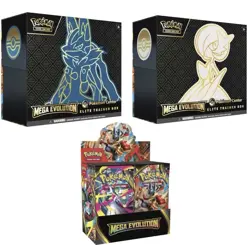 Pokemon Center Mega Evolutions ETB Set & Booster Box Preorder! SHIPS BY 9/26/25 - Image 1