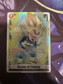 DRAGON BALL FUSION WORLD RESULTS OF TRAINING FS08-15 / Bonus Pack ALT ART - Image 1