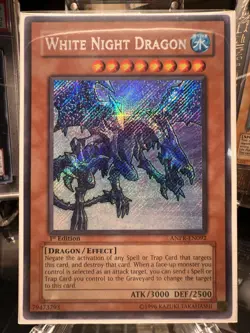White Night Dragon ANPR-EN092 Ancient Prophecy 1st Edition - Light Play - Image 2
