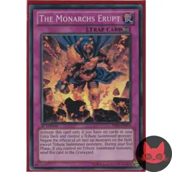 Yugioh The Monarchs Erupt PRIO-EN076 Super Rare 1st Edition NM - Image 1