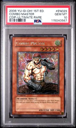 2006 Yu-Gi-Oh! Combo Master Cyberdark Impact CDIP 1st Edition UTR PSA 10 - Image 1