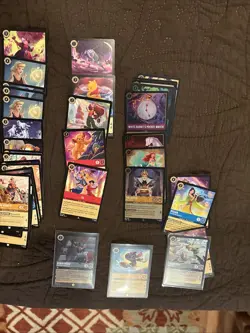 84 Disney Lorcana Fabled Card Lot Of Rare S.R,Uncommons Common, 2 LEGANDARY - Image 2