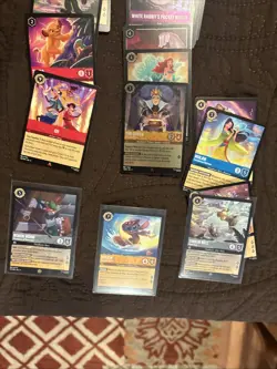 84 Disney Lorcana Fabled Card Lot Of Rare S.R,Uncommons Common, 2 LEGANDARY - Image 3