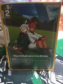 Gundam Card Game Newtype Rising GD01-117 The Witch And The Bride (R+) English - Image 1