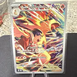 Ethan's Typhlosion 190/182 - Destined Rivals - Pokemon Card - Near Mint - Image 1