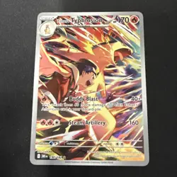 Ethan's Typhlosion 190/182 - Destined Rivals - Pokemon Card - Near Mint - Image 3