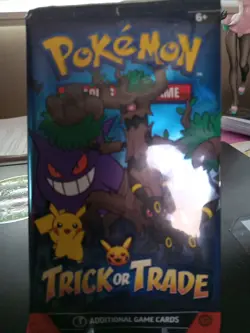 Pokemon Trick Or Trade 2024 Single Pack- 3 Cards Per Pack . Holo In Every Pack - Image 1