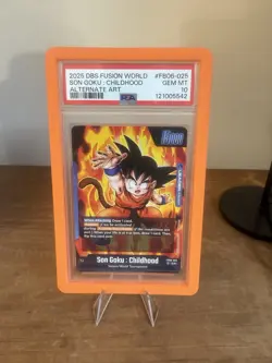 Son Goku : Childhood FB06-025 Leader Alternate Art Dragon Ball Card Rivals Clash - Image 1