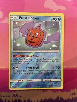 Pokemon Card Frost Rotom Ultra Prism Reverse Holo Rare 41/156 Near Mint - Image 1