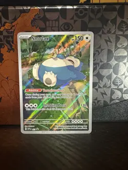 Snorlax 2023 SV 151 Black Star Promo Full Art Pokemon Card SVP 051 (NM) - Image 1
