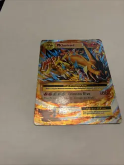Pokemon M Charizard EX Holo Ultra Rare Card 13/108 XY Evolutions LP - Image 3